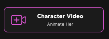 Create Video from a character button
